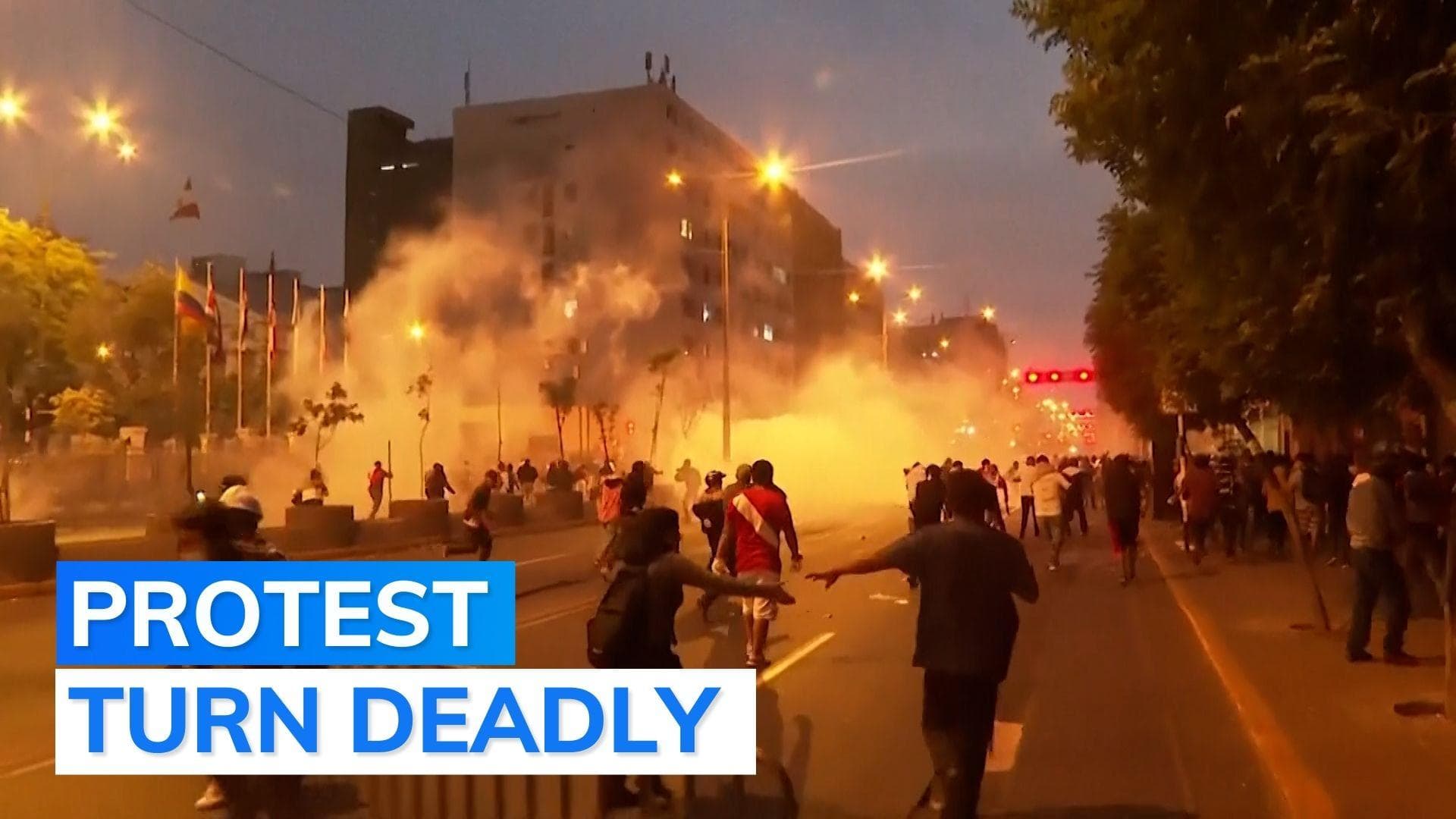 Video: massive anti-government unrest erupts in Peru, 2 killed; Andahuaylas airport forced shut