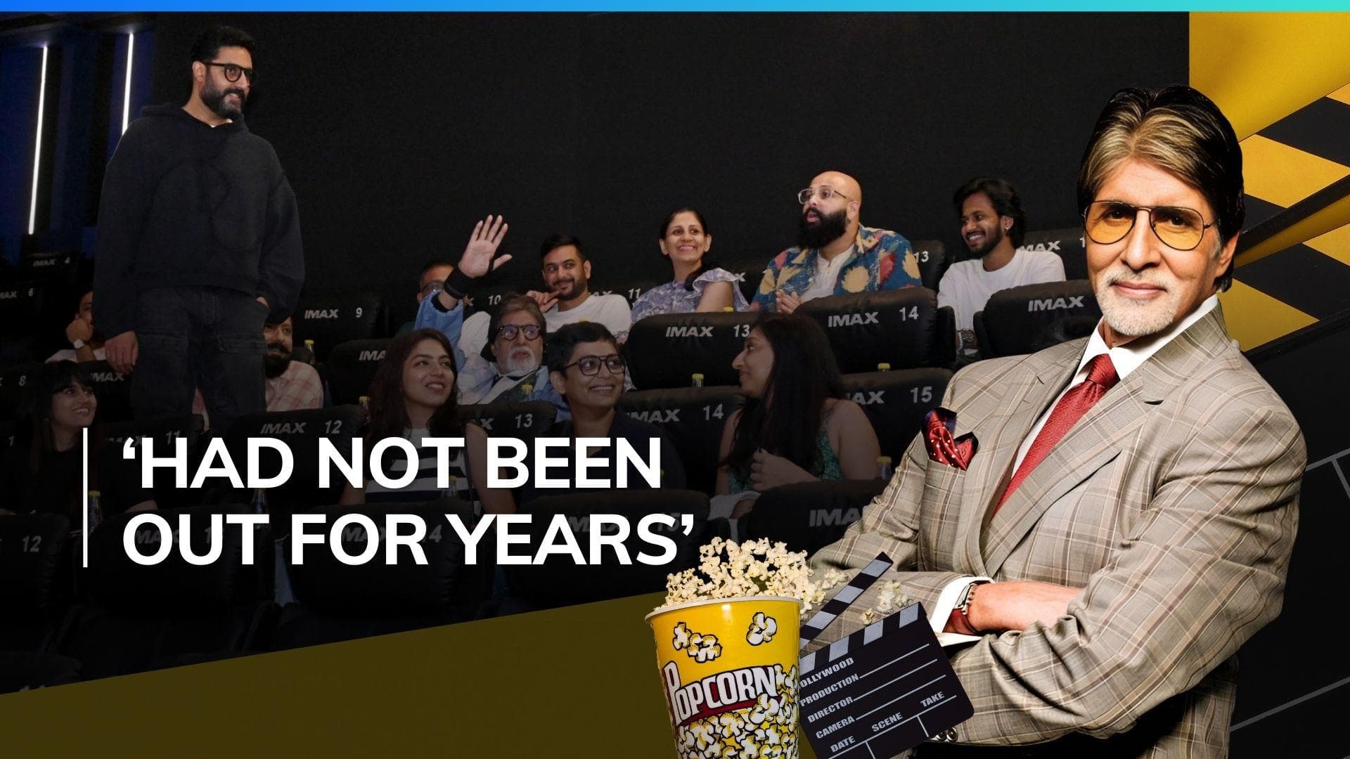 ‘Kalki 2898 AD’: Amitabh Bachchan watches film with Abhishek 3 days after release; pens heartfelt note