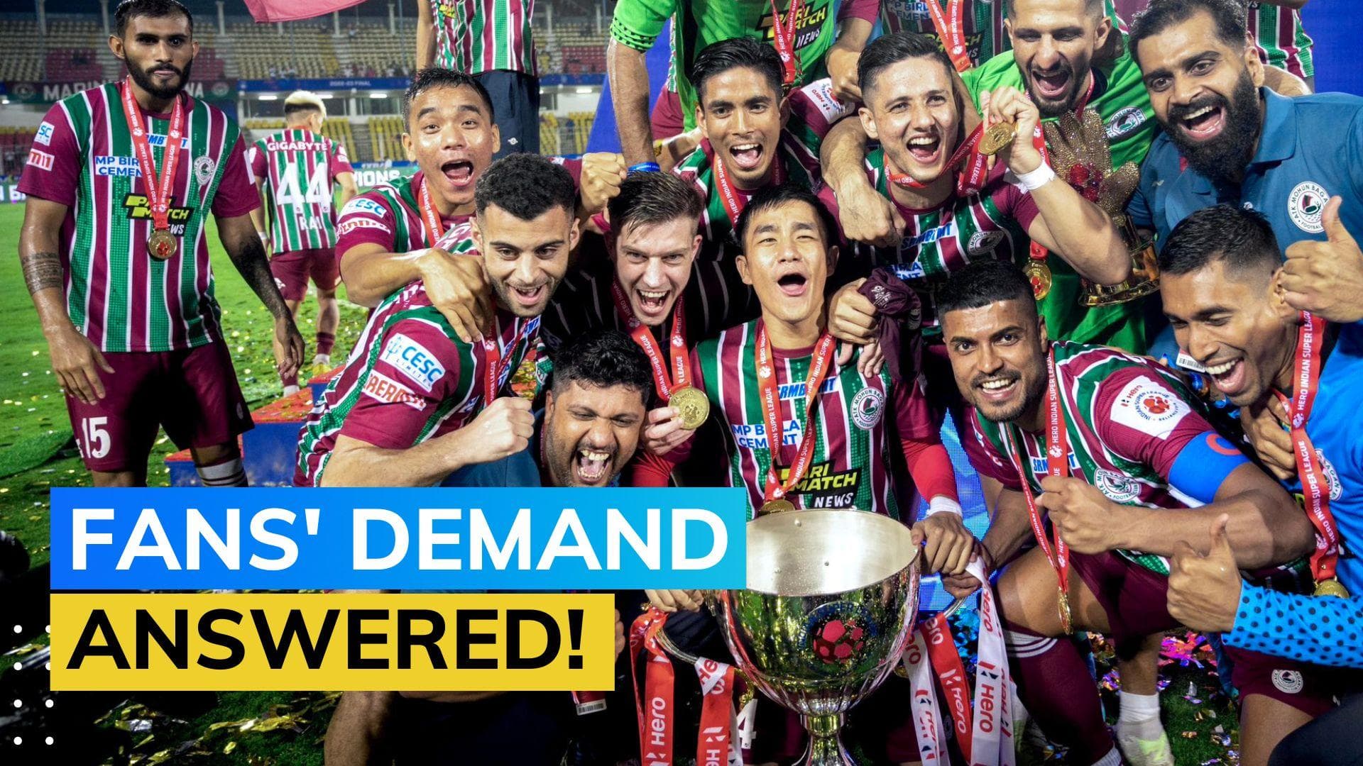 ATK Mohun Bagan to be renamed Mohun Bagan Super Giants from next season