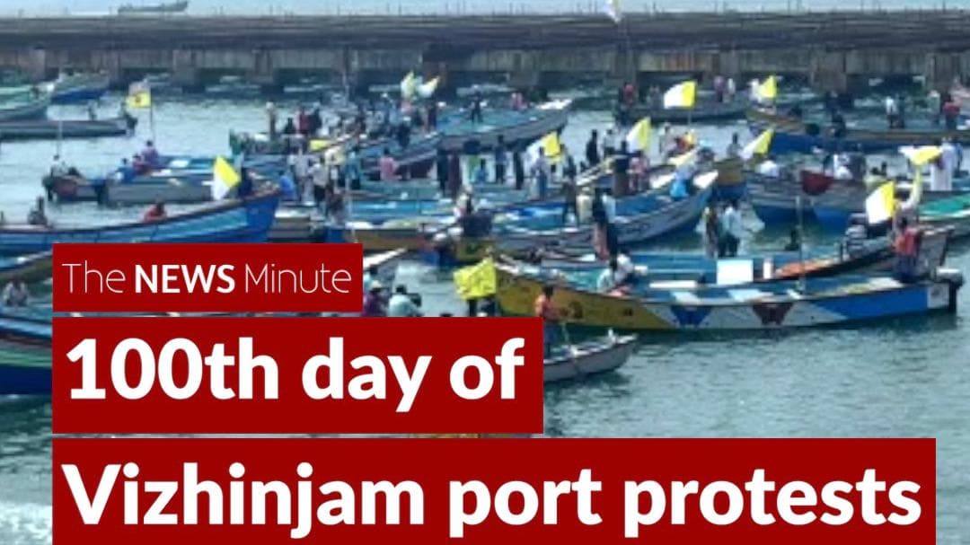 Kerala fishermen set boat on fire: Protests against Adani port enter 100th day