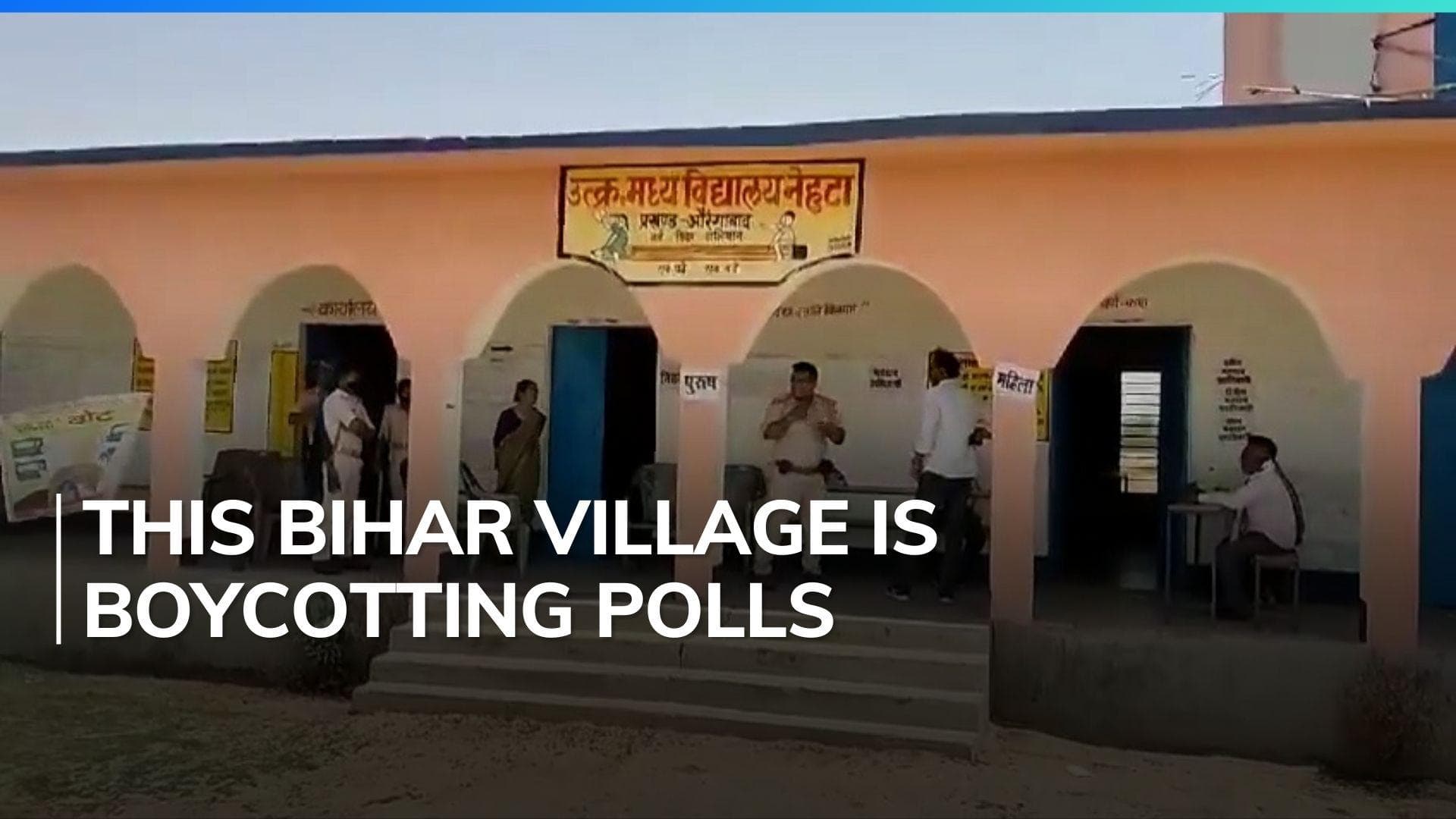 Residents of Nehuta village in Bihar boycott polls over developmental issues