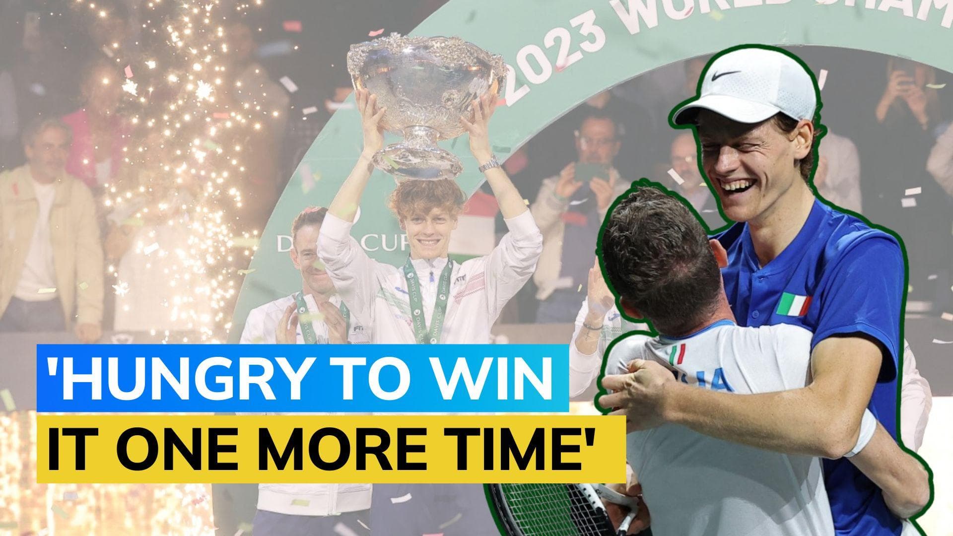 Jannik Sinner brought Davis Cup back to Italy after 5 decades 