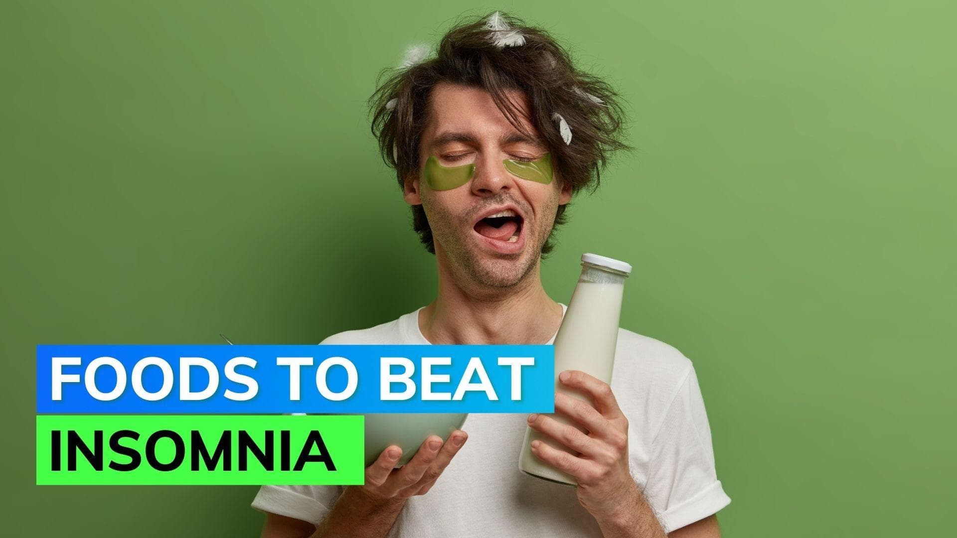 Struggling with insomnia? Food items to help you sleep well 