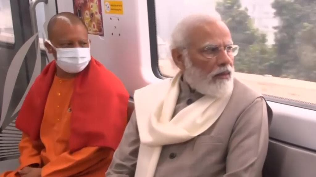 UP Election 2022: कानपुर को मेट्रो की सौगात, मोदी-योगी ने साथ में किया सफर