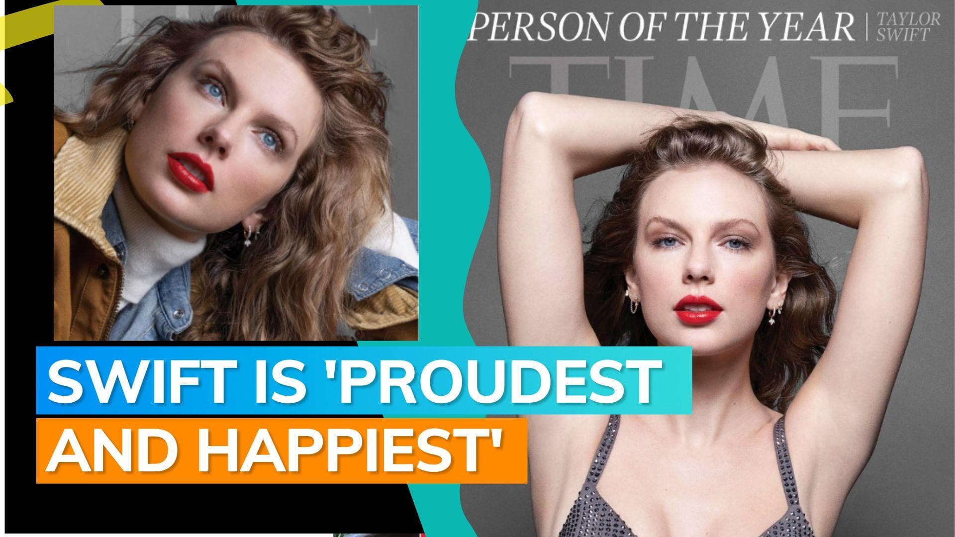 Taylor Swift named Time magazine's Person of the Year for 2023
