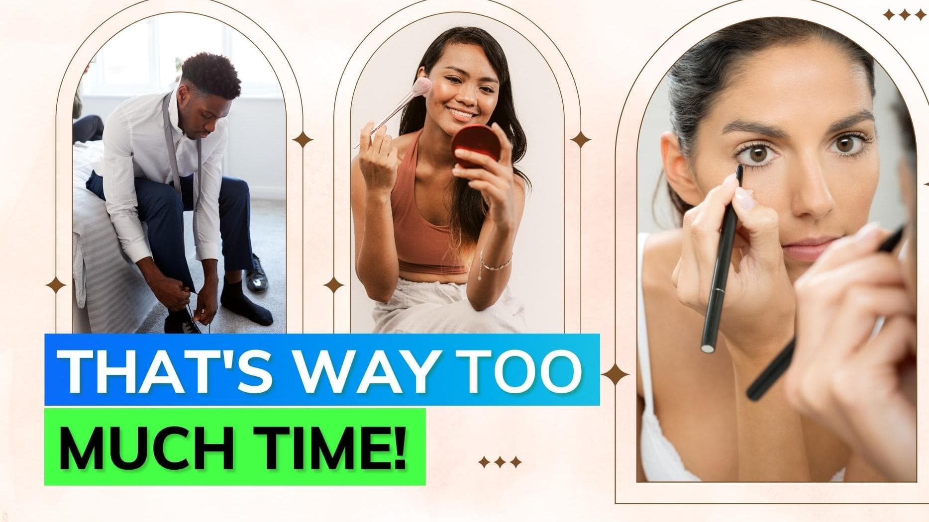 Study says people spend one-sixth of their lifetime, looking good. Know more