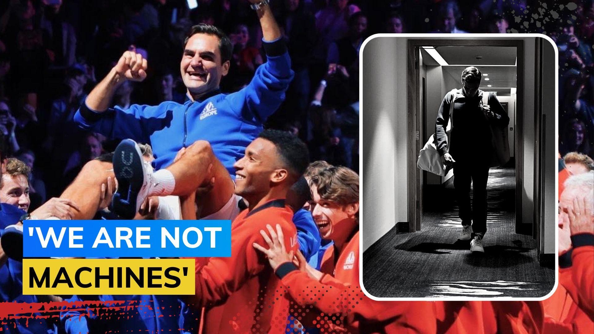 'Nobody is allowed to say I am tired today', Roger Federer on mental health of Tennis players