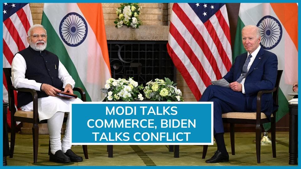 Quad 2022: In one-on-one meeting, Biden talks Ukraine; Modi talks trade