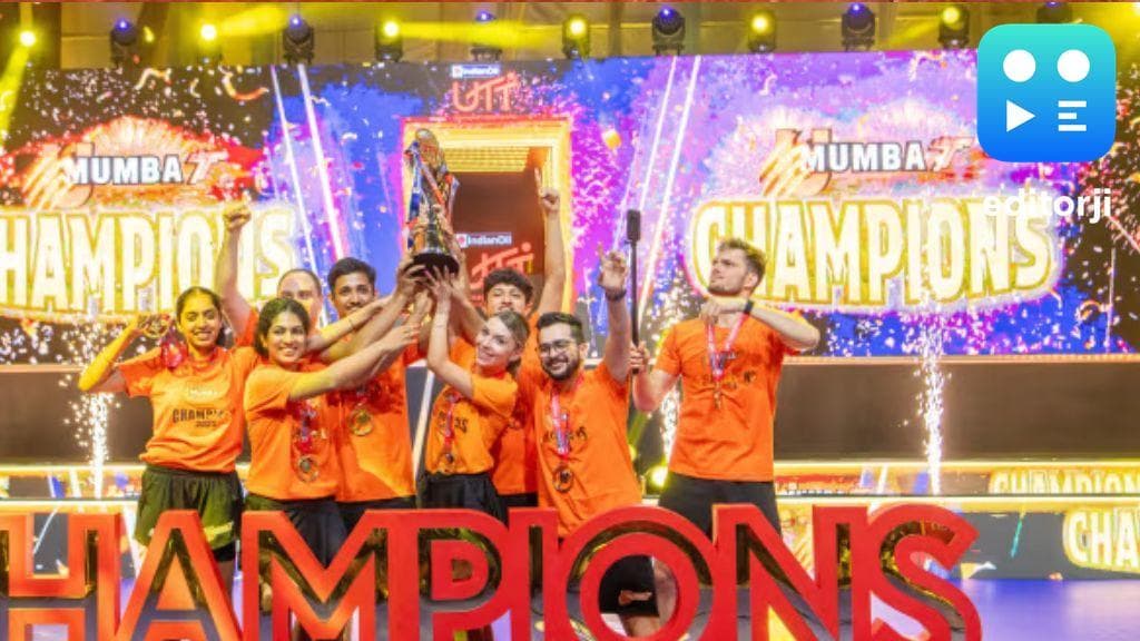 U Mumba clinched the Ultimate Table Tennis title with a decisive 8-4 victory