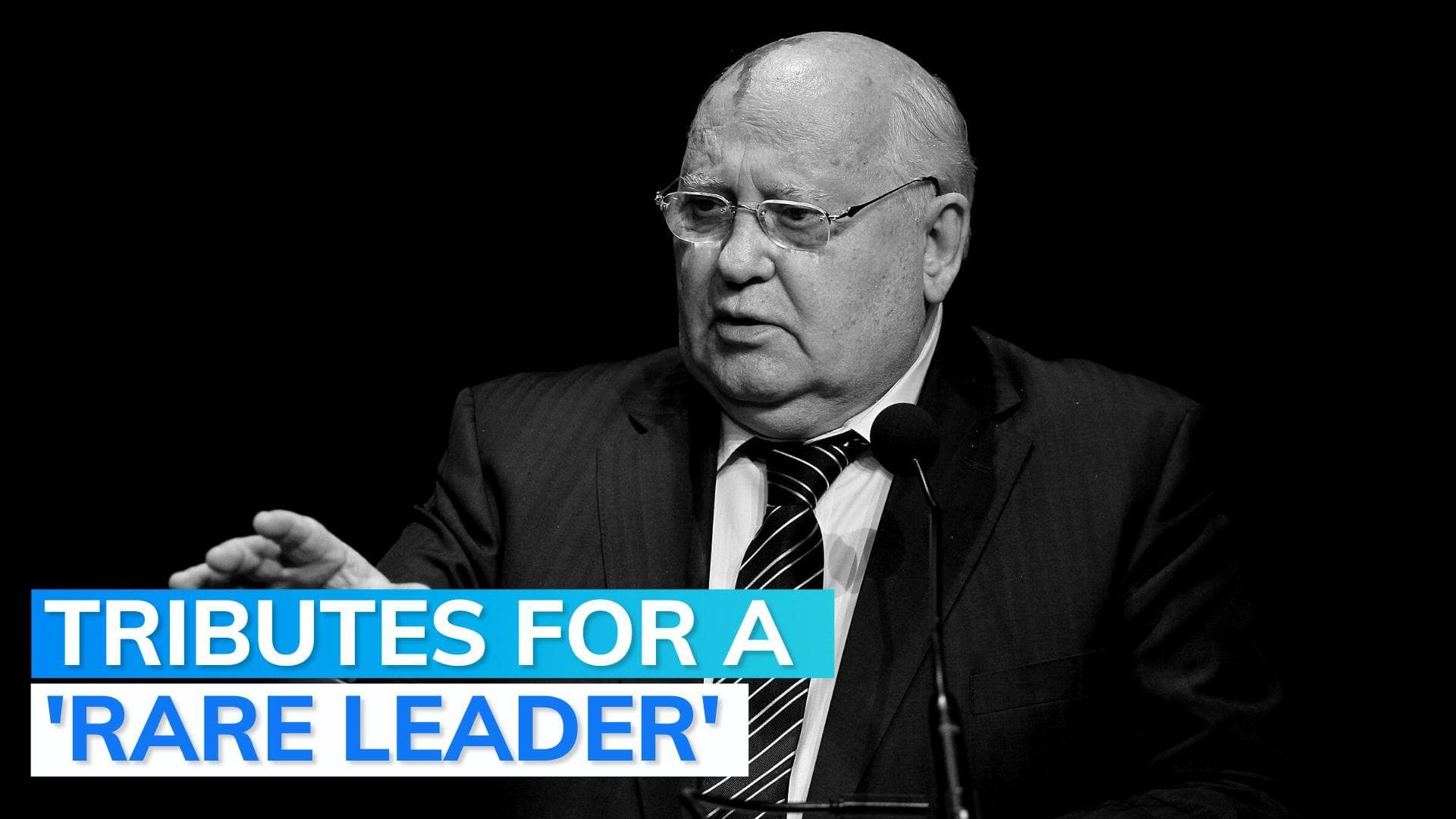 World hails 'one-of-a-kind' ex-Soviet leader Gorbachev