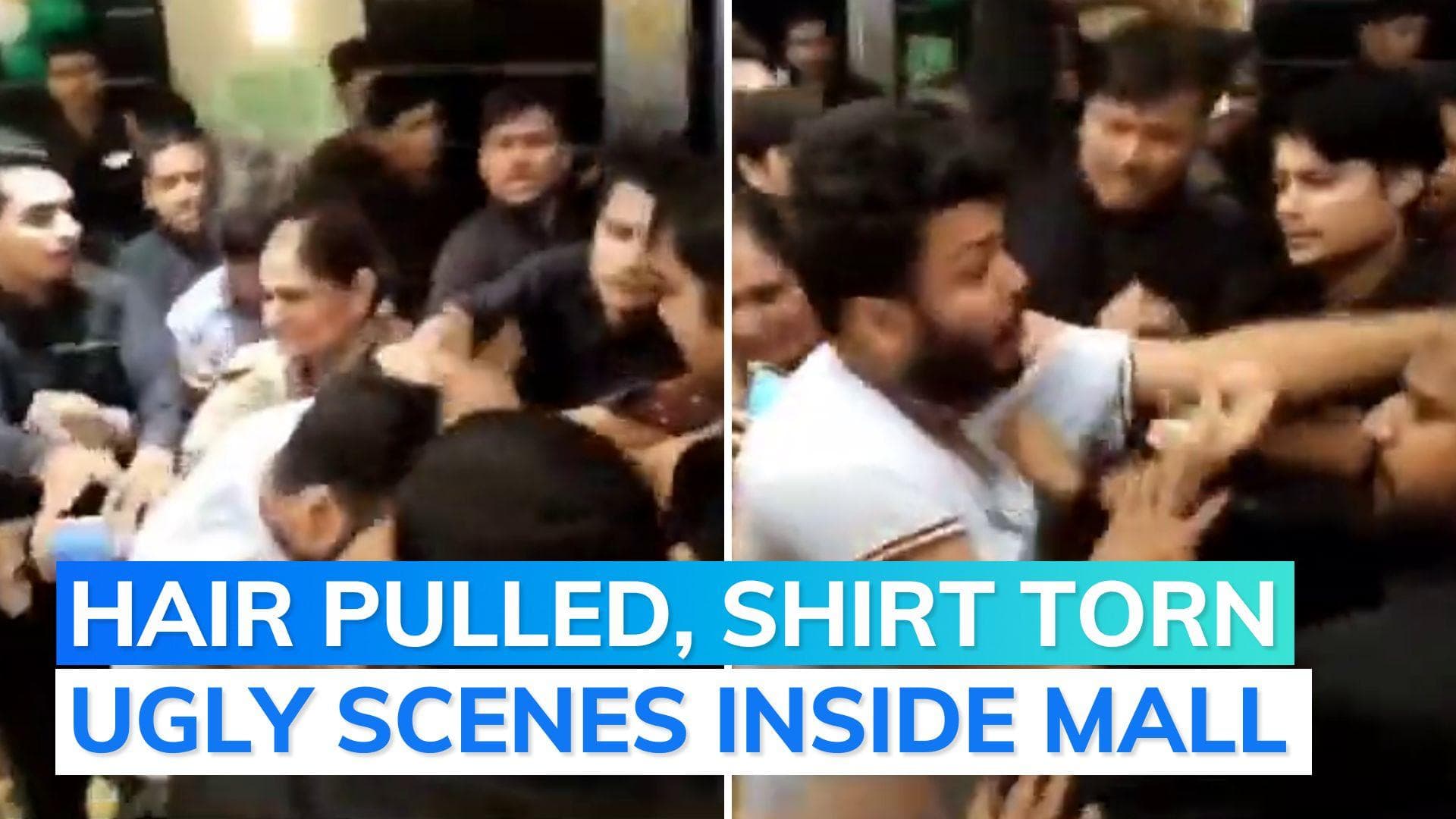 On cam: Gadar 2 audience thrashed by bouncers at mall in Kanpur