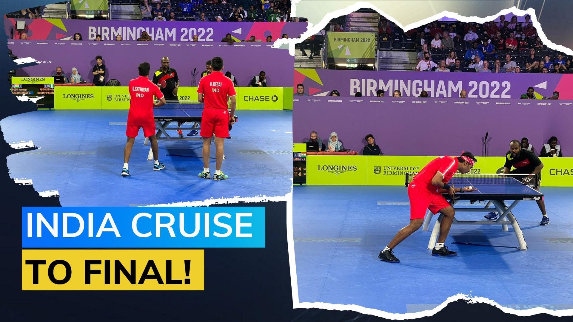 CWG: Indian men's Table Tennis team to face Singapore in final