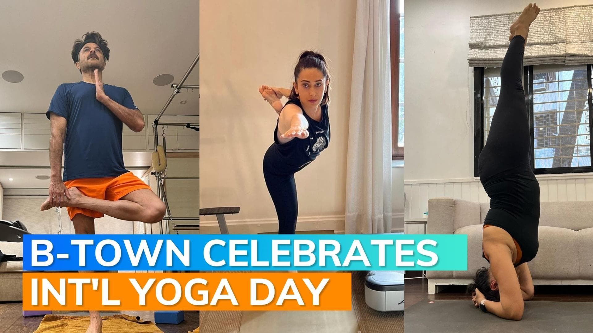 International Yoga Day 2022: Kareena Kapoor Khan to Anil Kapoor, celebrities wish fans on social media