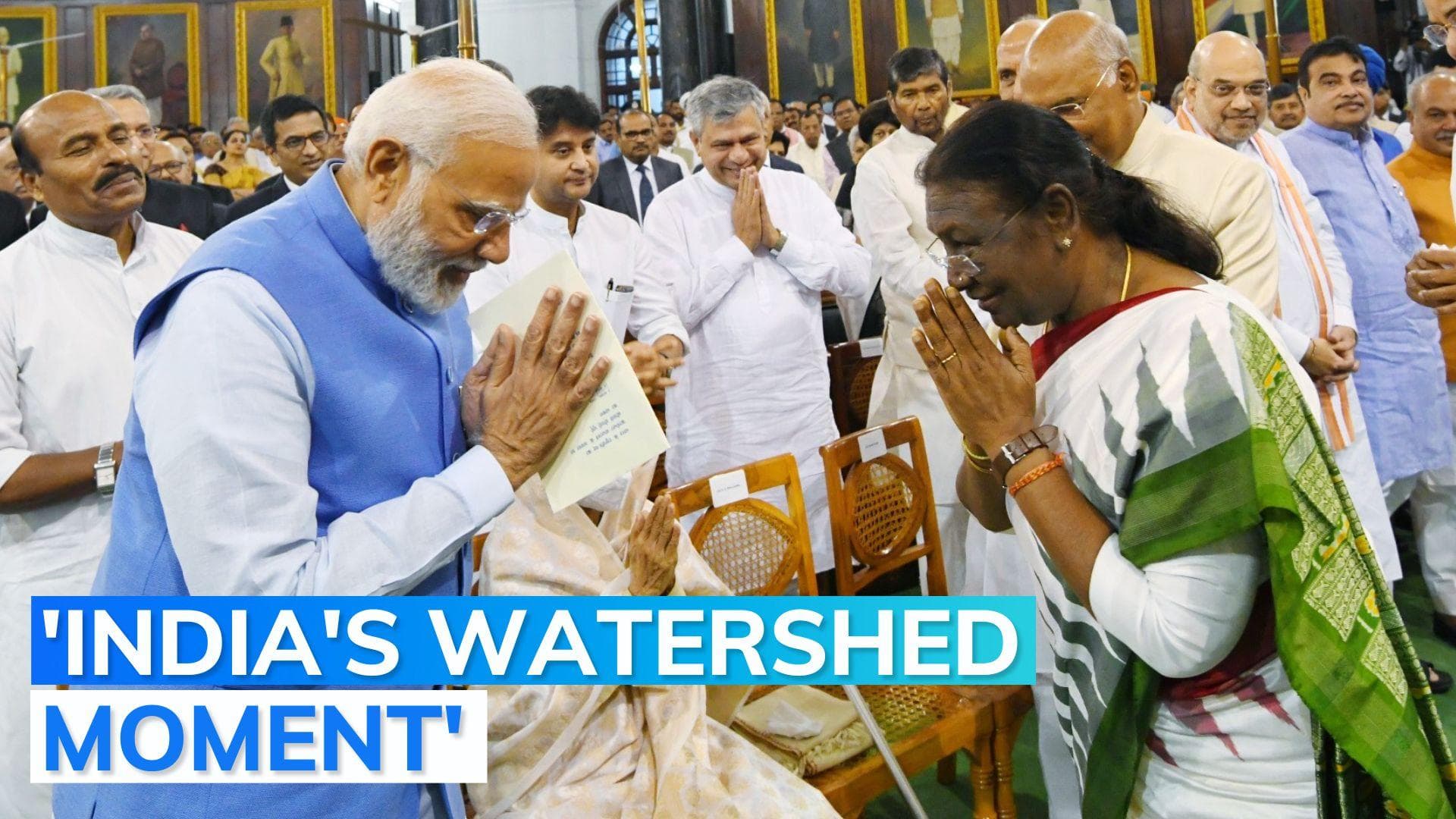 Watershed moment for India: PM Modi on Droupadi Murmu assuming presidency