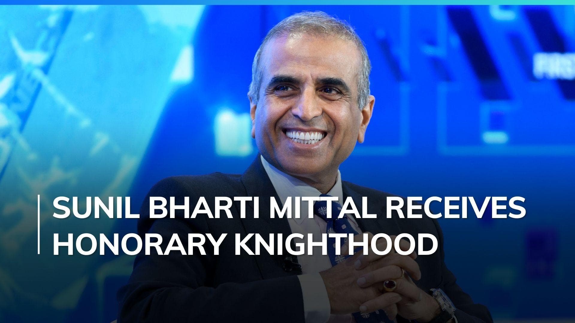 Sunil Bharti Mittal receives honorary Knighthood from Britain's King Charles III