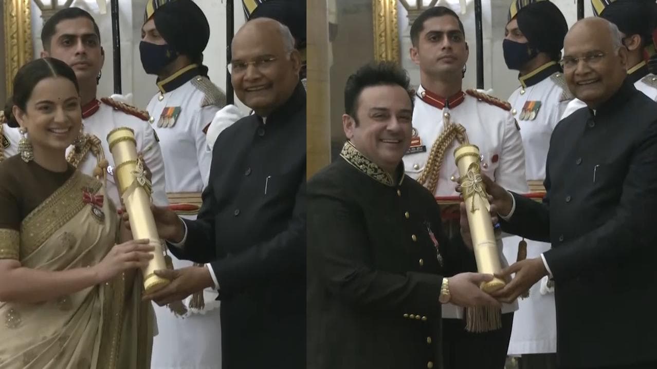 Padma Awards: Kangana Ranaut, Adnan Sami honoured with Padma Shri
