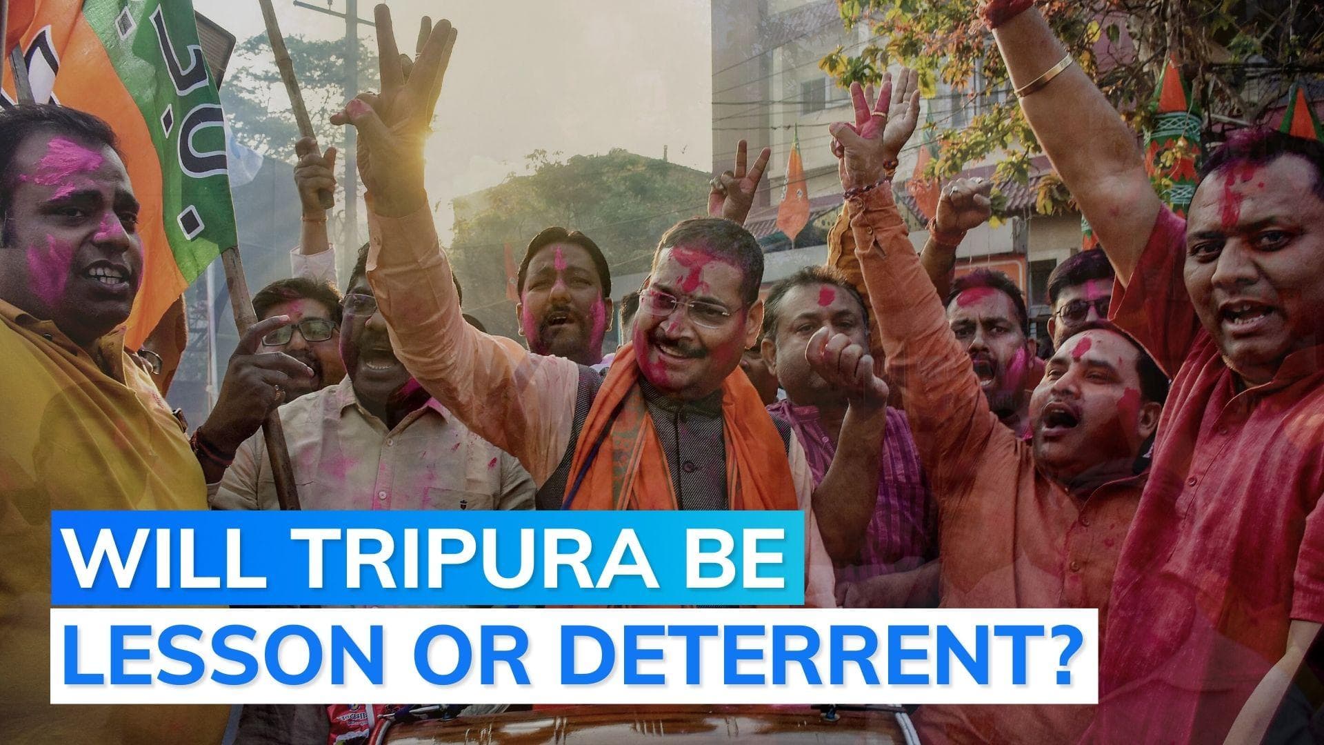 United Opposition fails to dent BJP in first semifinal before 2024 Lok Sabha elections | Tripura Results