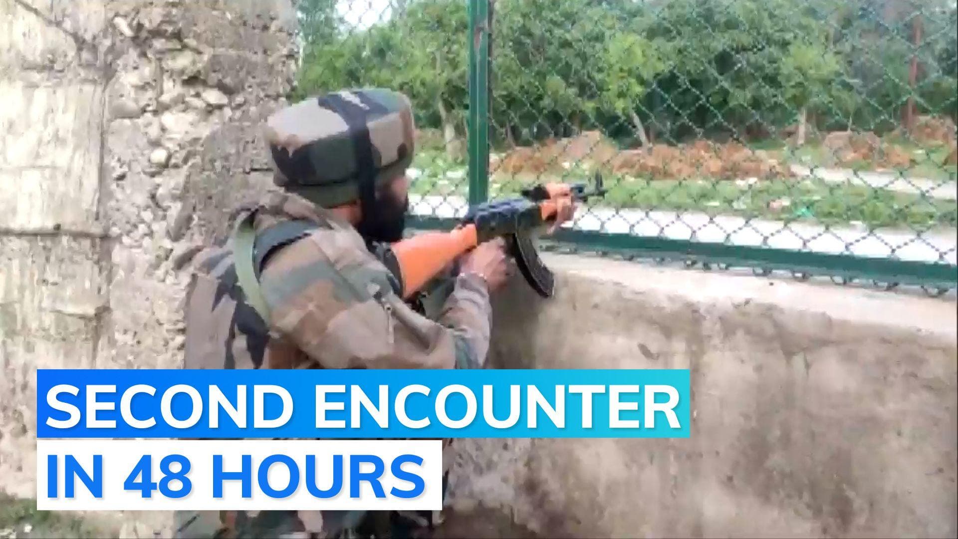 Two terrorists killed in encounter with security forces in J&K's Baramulla