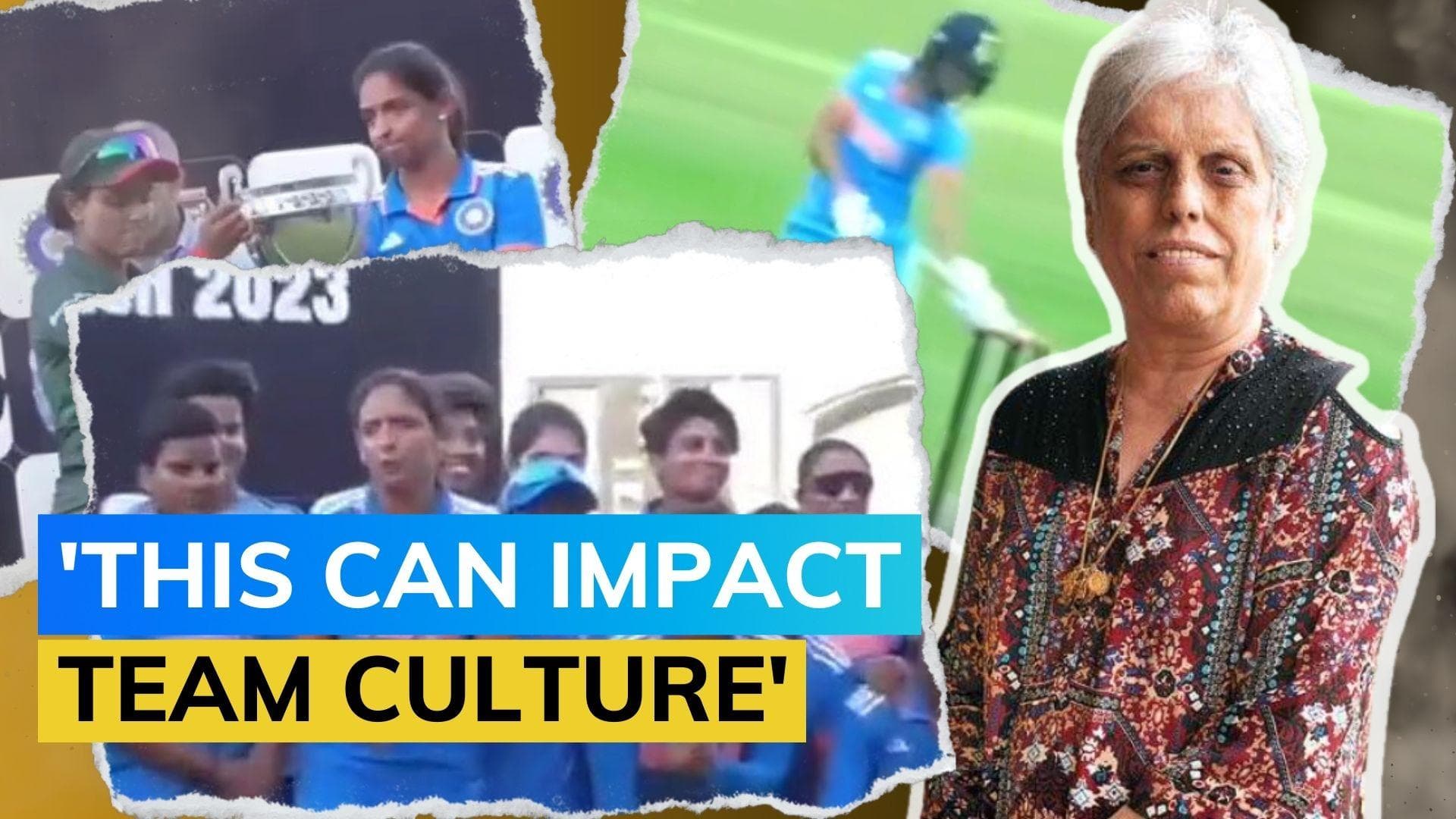 Ex-India star & BCCI administrator Diana Edulji disappointed by Harmanpreet Kaur's behaviour