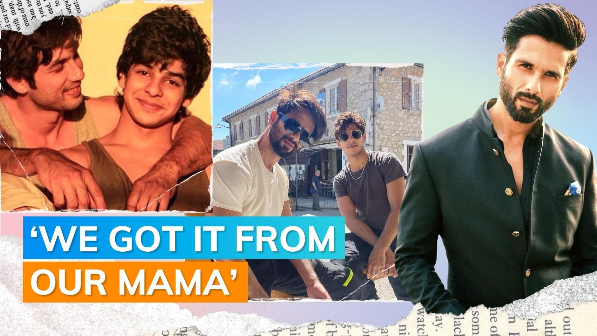 Shahid Kapoor and Ishaan Khatter groove to the popular track 'Roop Tera Mastana'; watch video