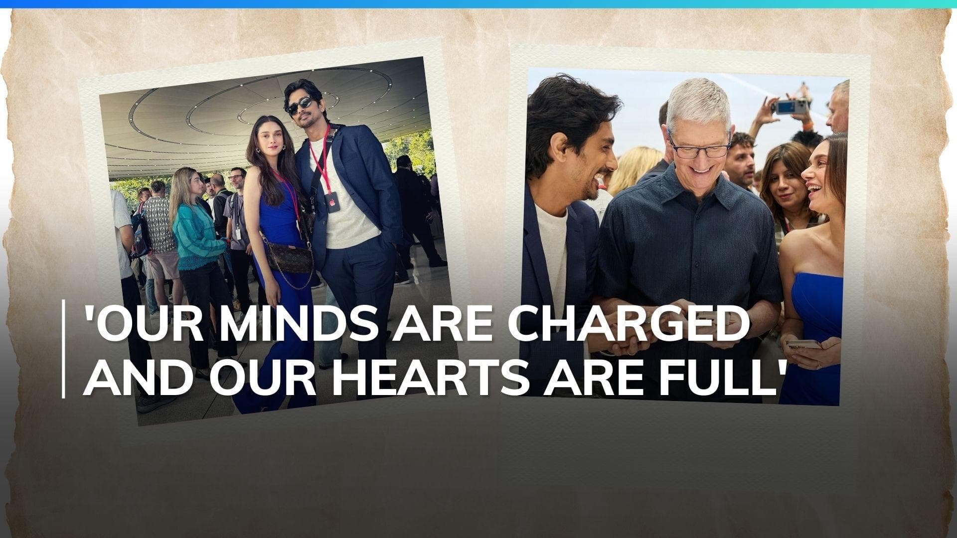 Inside Aditi Rao Hydari and Siddharth’s ‘unforgettable, magical experience’ with Apple CEO Tim Cook 