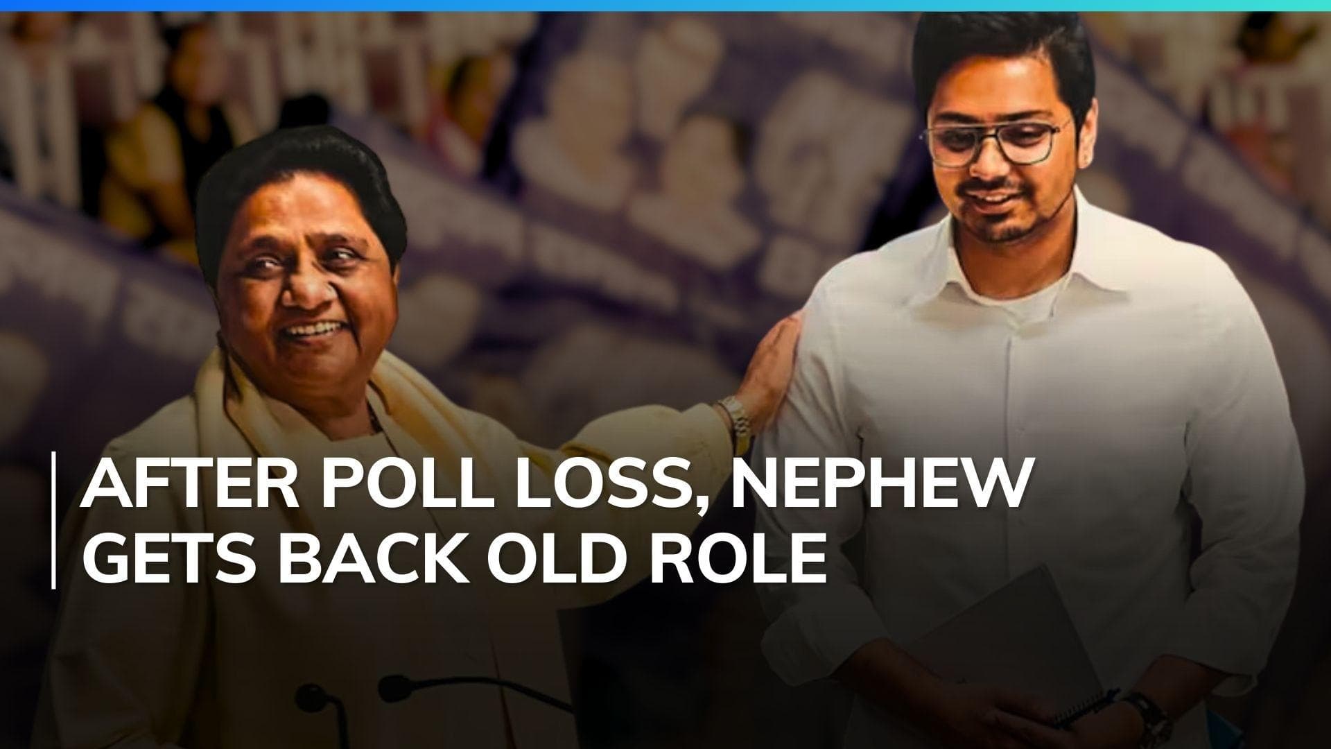 BSP chief Mayawati reinstates Akash Anand as her successor