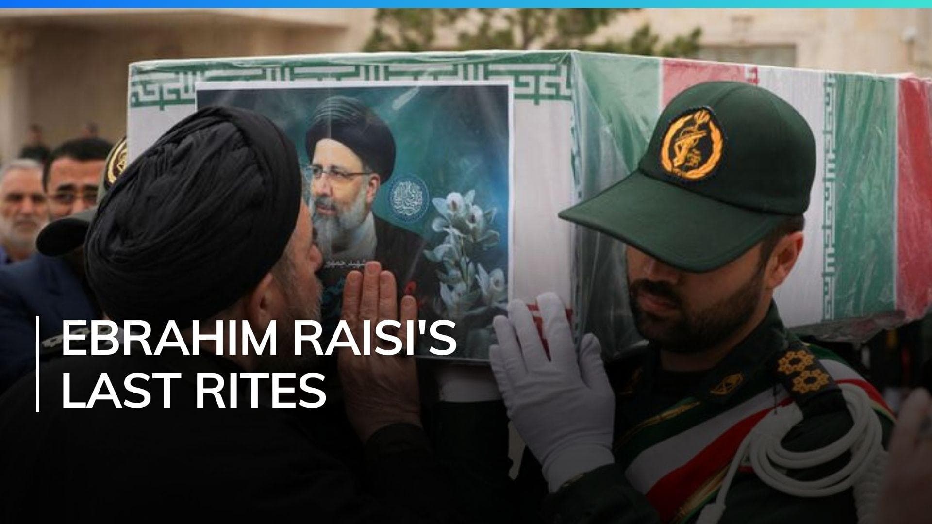 Huge crowds in Iran capital for president's funeral