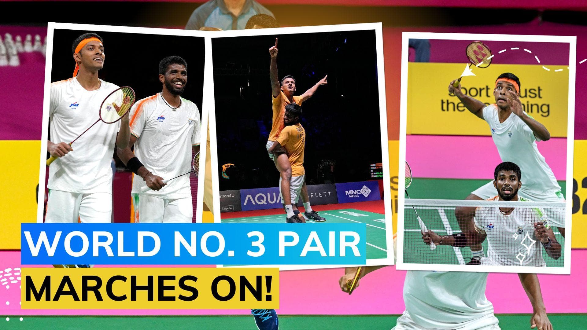 Korea Open badminton: Satwiksairaj Rankireddy-Chirag Shetty reach semis after dominant win