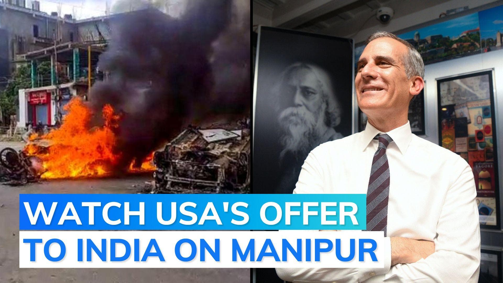 Manipur violence: US Ambassador to India comments on northeast state's situation