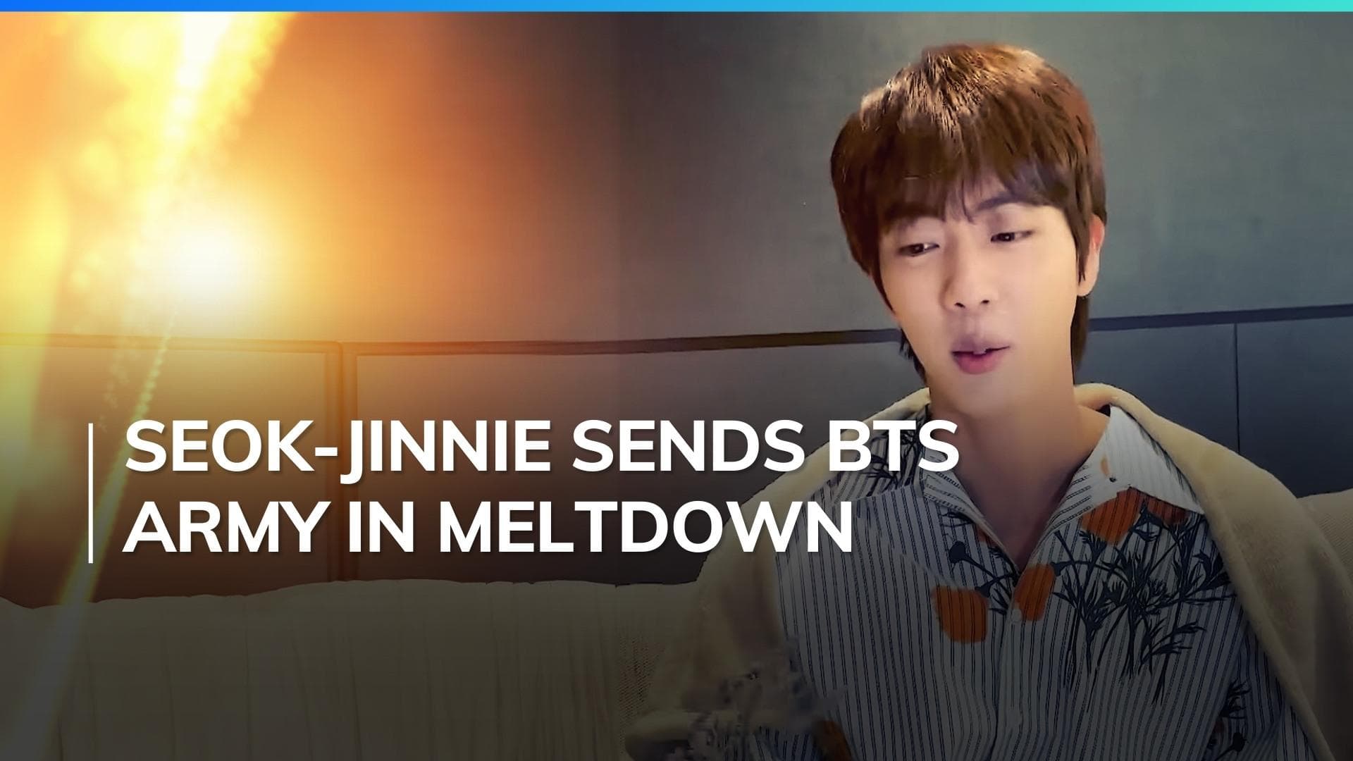 Watch: Jin of BTS brings flowers for ARMY in his April message, promises to grow hair and be back soon  