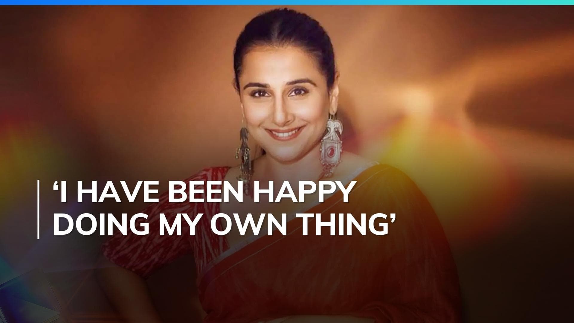 Vidya Balan gets candid about nepotism: 'The industry doesn't belong to anyone's father' 