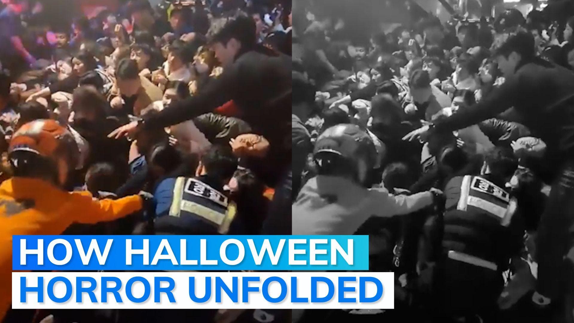 ‘Fell down like dominoes’: Witnesses recall horrific scenes at Seoul’s Halloween stampede 