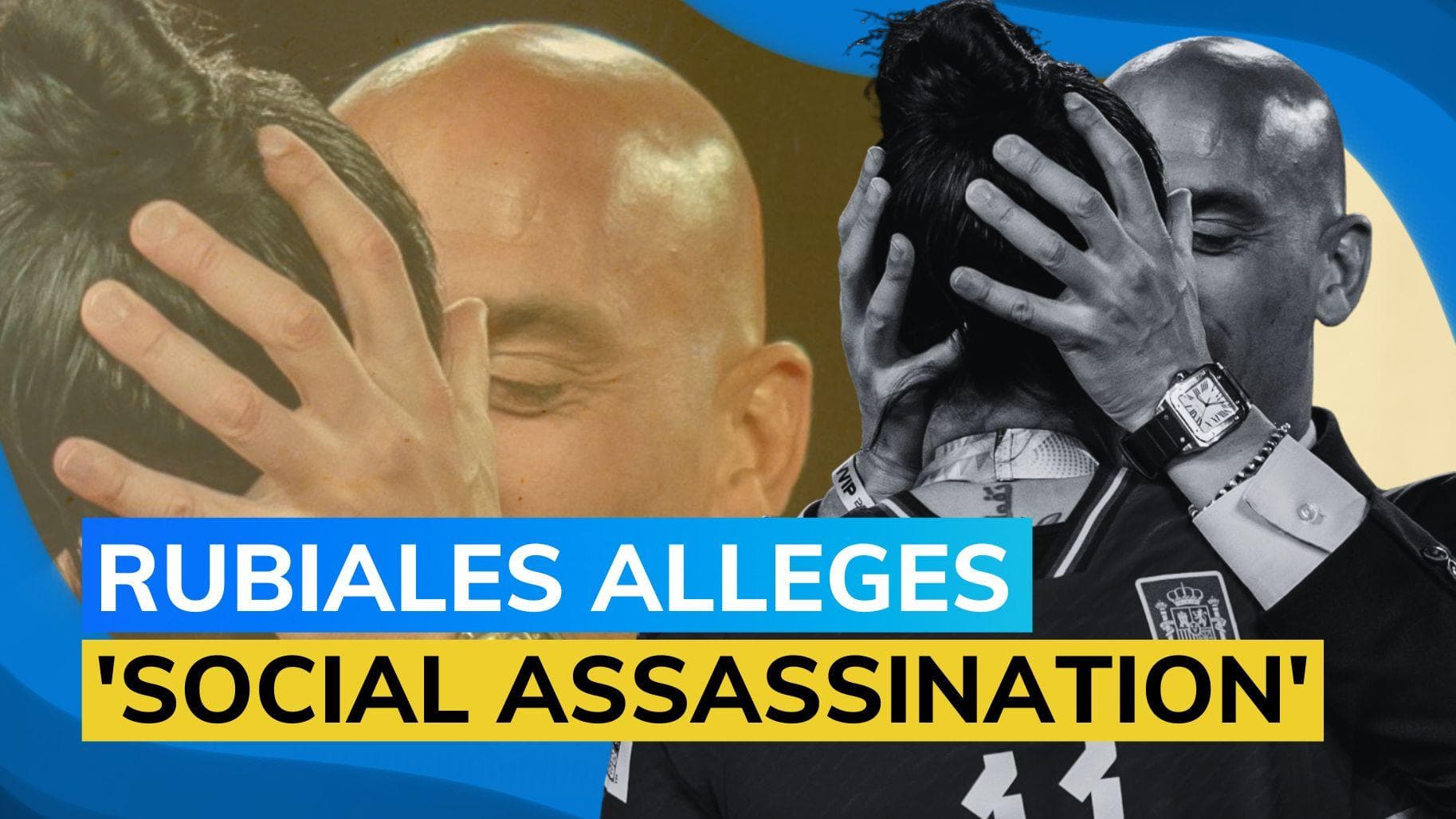 Luis Rubiales refuses to step down as Spanish Football Federation president despite kiss scandal