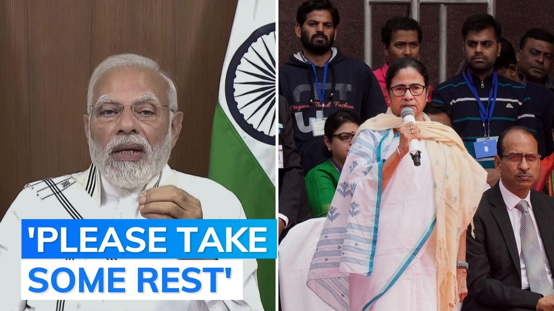 PM apologises to Mamata for absence at Vande Bharat launch; she responds