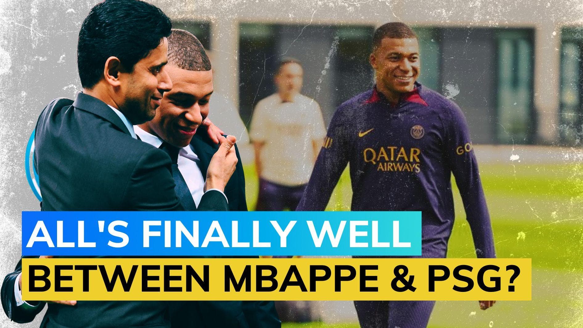 Football transfers: Kylian Mbappe returns to training with PSG after 'constructive talks'
