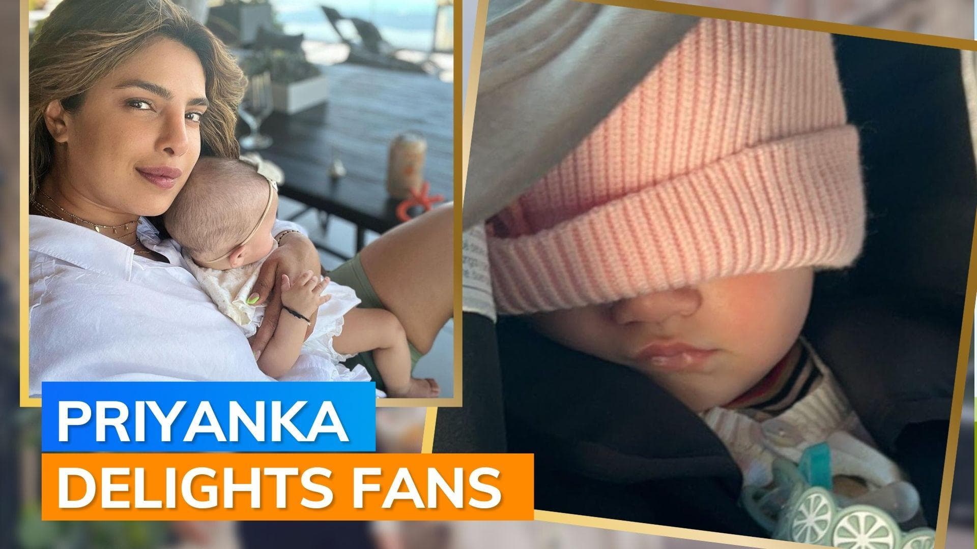 Priyanka Chopra partially reveals daughter Malti Marie face: ‘I mean…’