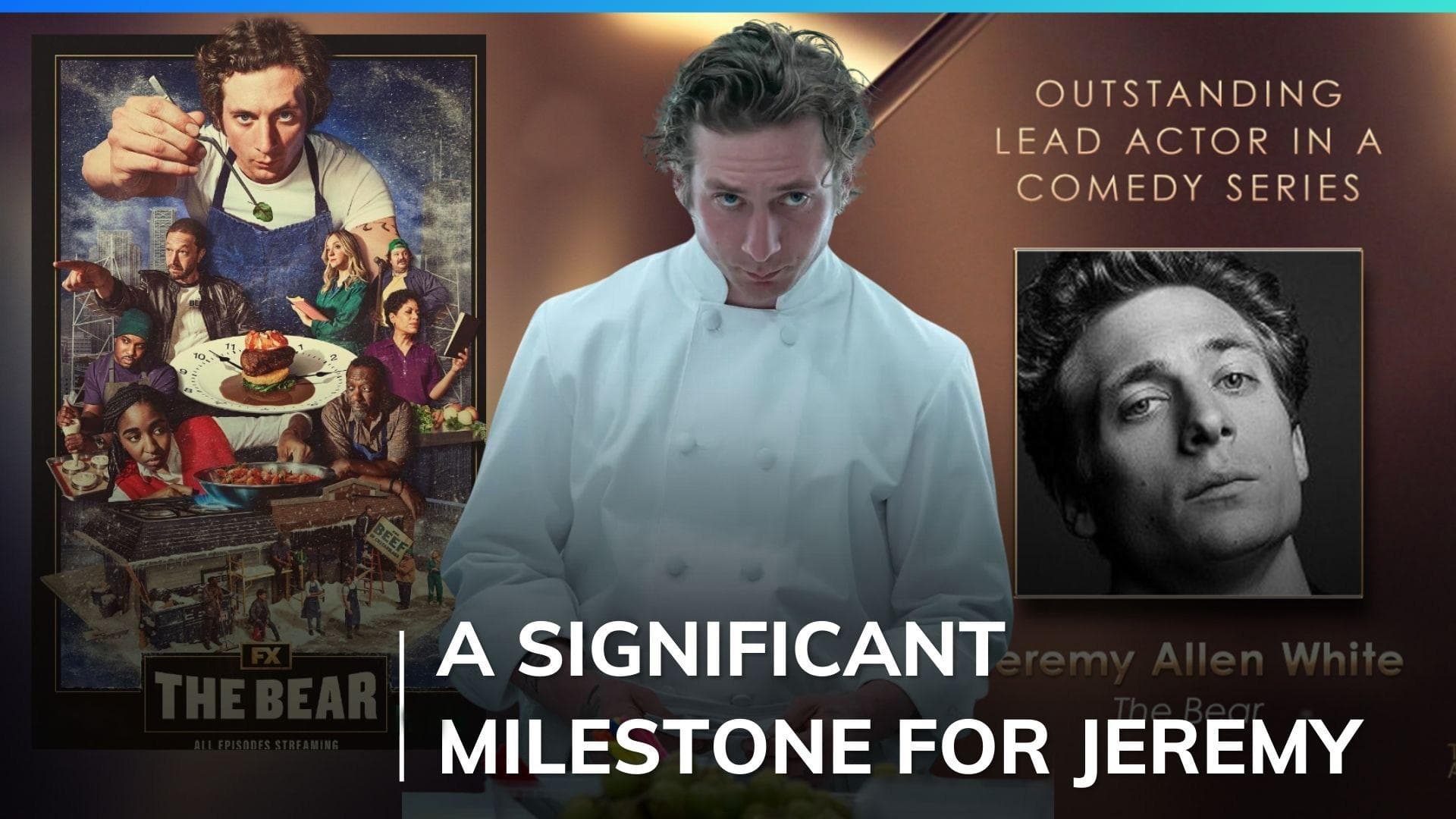 Jeremy Allen White wins his first Emmy for ‘The Bear’ | More details here