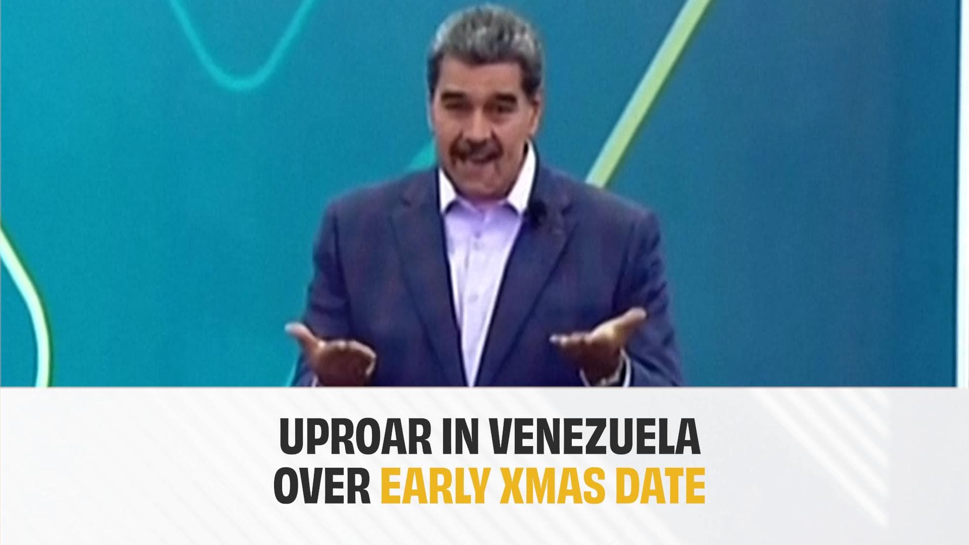 Outrage in Venezuela after President announces early Christmas date