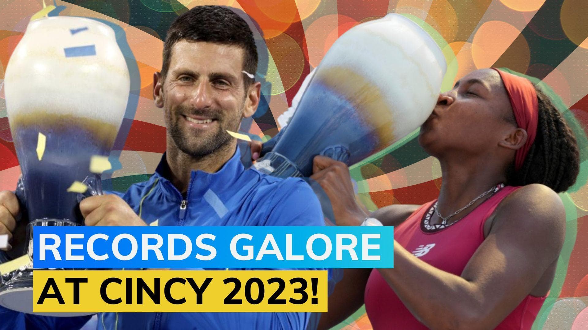 Cincinnati Open: Coco Gauff clinches biggest career win; Novak Djokovic wins record 39th Masters title 