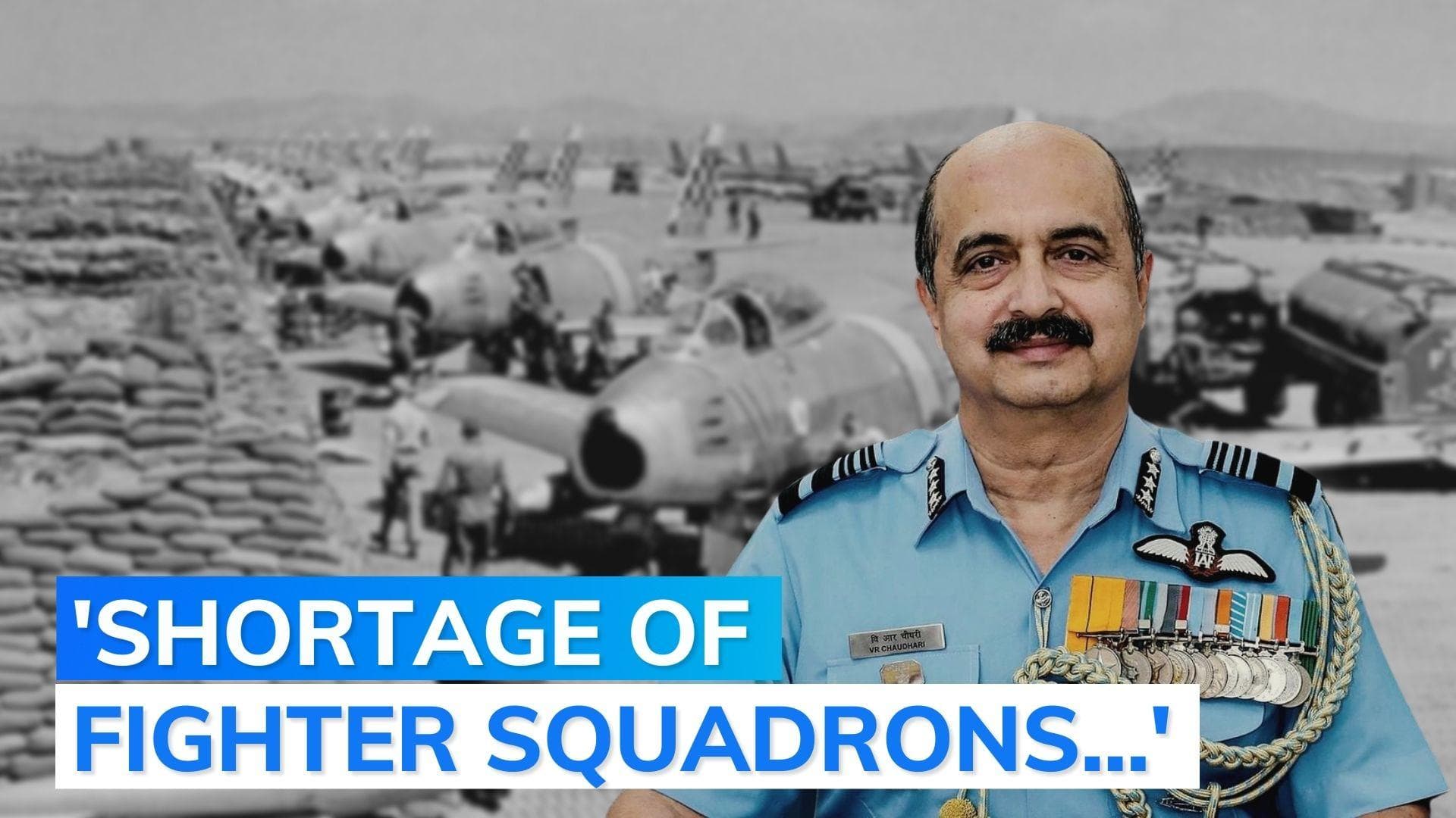 Indian Air Force chief highlights 'critical deficiencies' endangering 'combat edge', amid China tension