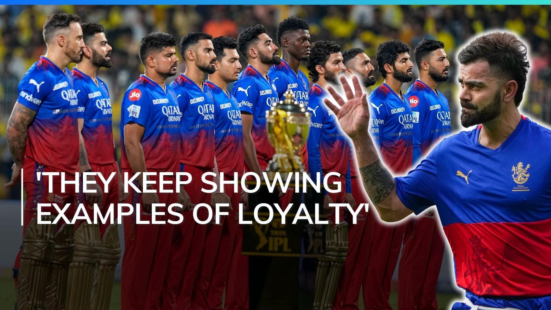 Watch! Virat Kohli appreciates 'loyal' fans as RCB get set to play 250th game | IPL 2024, SRH vs RCB