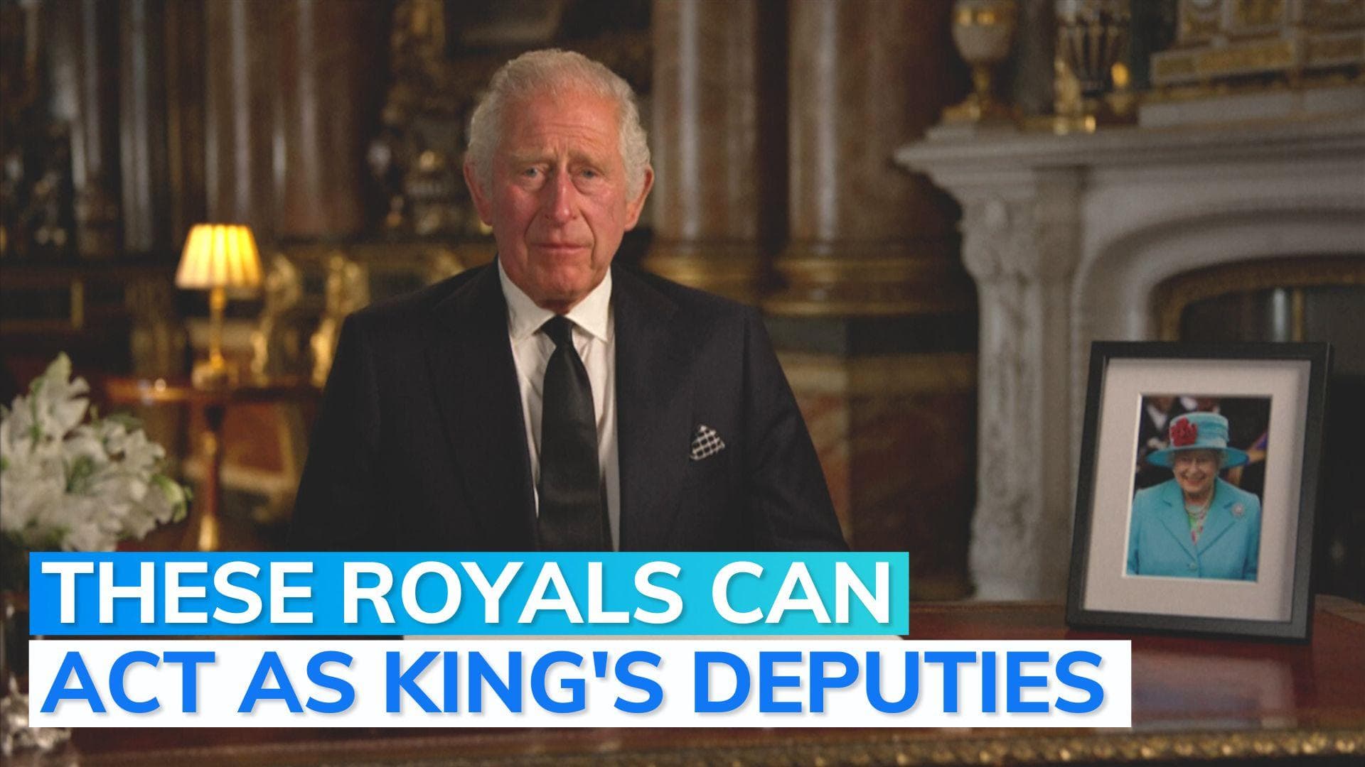 King Charles gives sister Anne, brother Edward deputy roles