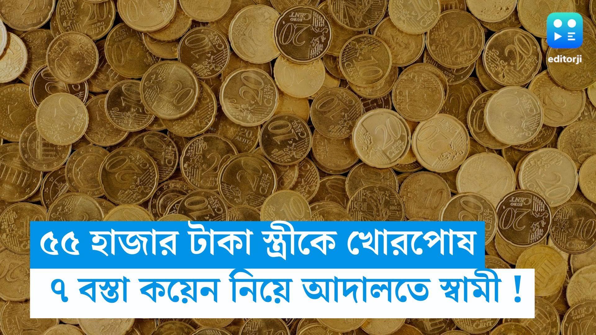 Viral Story: ৫৫ হাজার টাকা খোরপোষ দিতে হবে স্ত্রীকে, সাত বস্তা কয়েন নিয়ে আদালতে হাজির ব্যক্তি