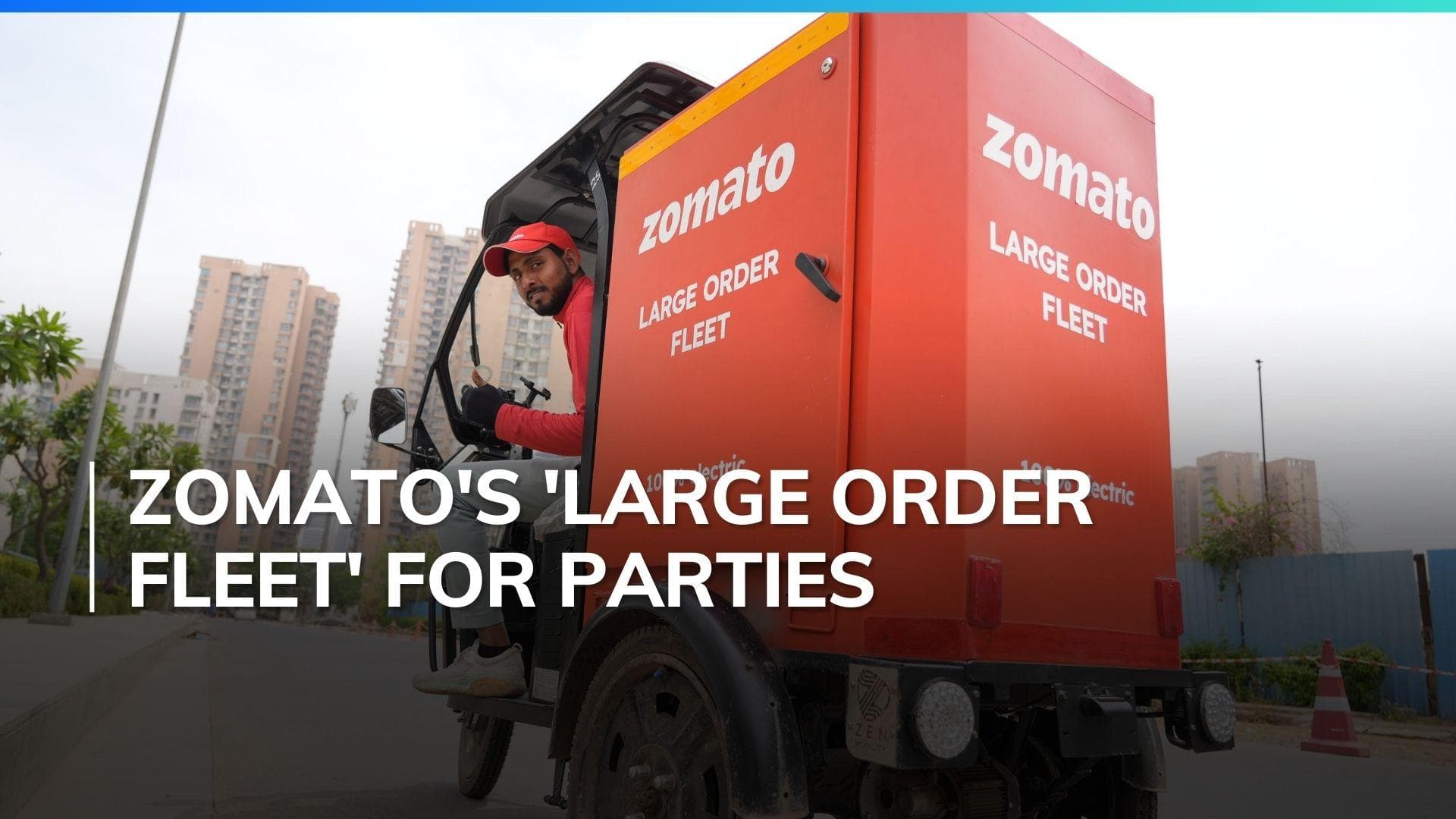 Zomato launches 'large order fleet' to serve gathering of up to 50 people