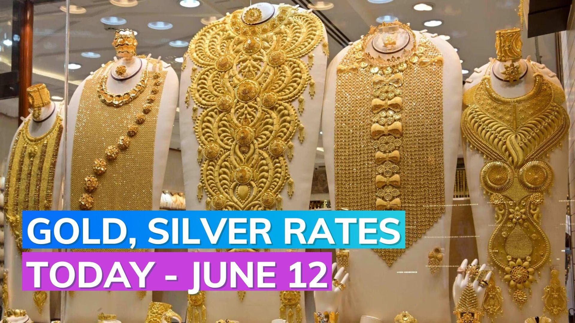 Gold, Silver Rates Today 12 June 2023: Check Prices in Mumbai, Delhi, Chennai, Kolkata