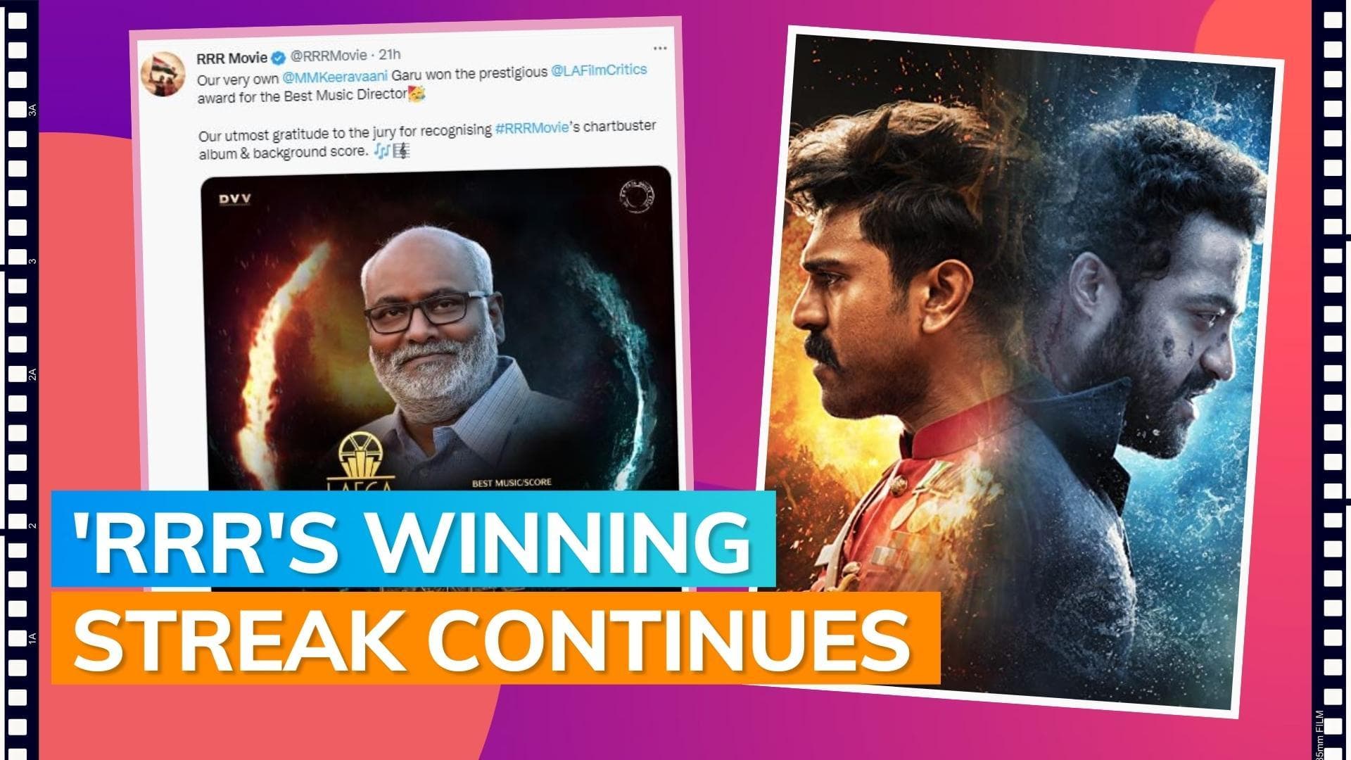 ‘RRR’ composer MM Keeravani bags Los Angeles Film Critics Association award for best music score