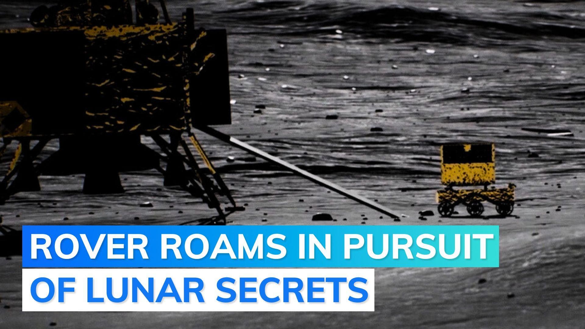 Watch: Pragyan rover walks around 'Shiv Shakti Point' on lunar surface