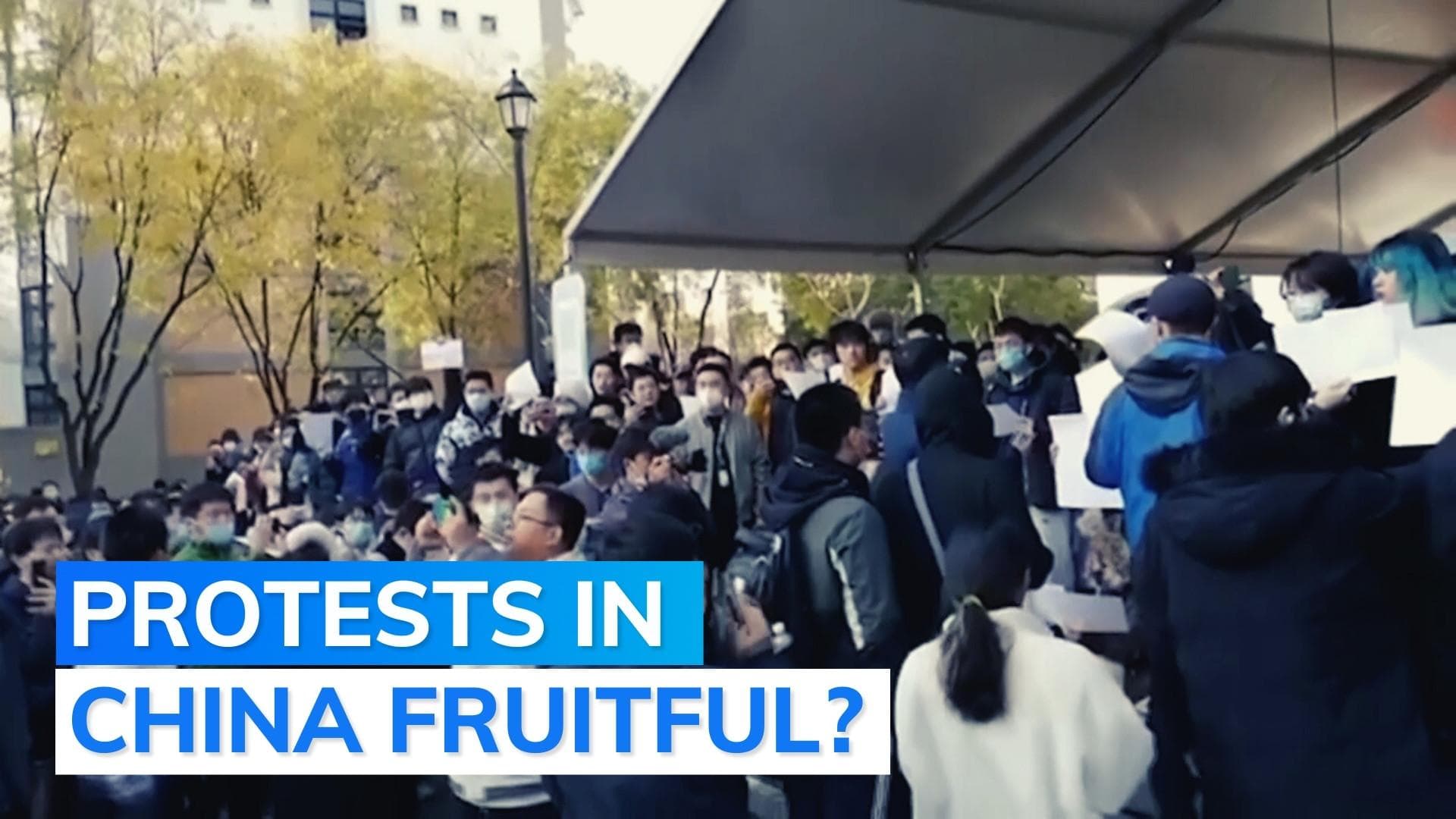 Amid raging protests, these two Chinese cities forced to ease Covid curbs