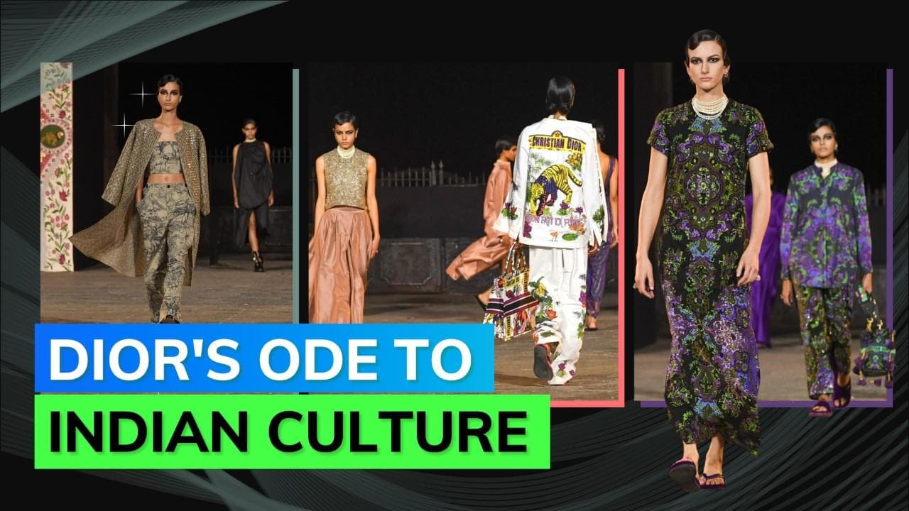 Kantha to Zardozi: how Dior showcased Indian embroidery at pre-fall show