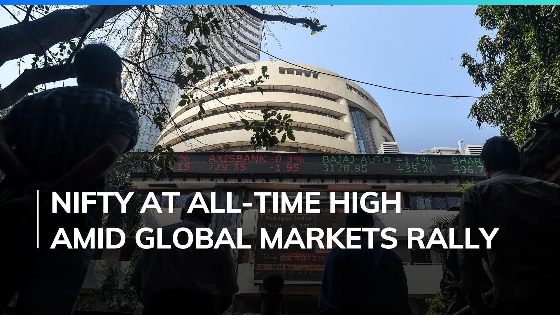 Monday's market opening: Nifty hits record high, Sensex rises 178 points